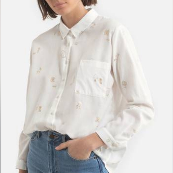 White cotton blouse Des Petits Hauts - Picture 2 of 11